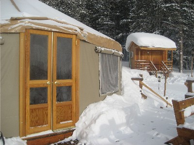Yurt Outhouse
