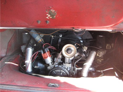 1970 VW van engine