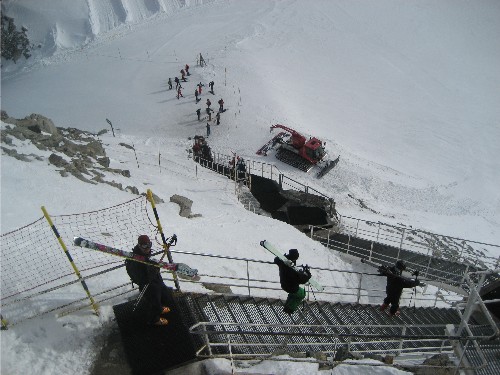 Grand Montets stairs